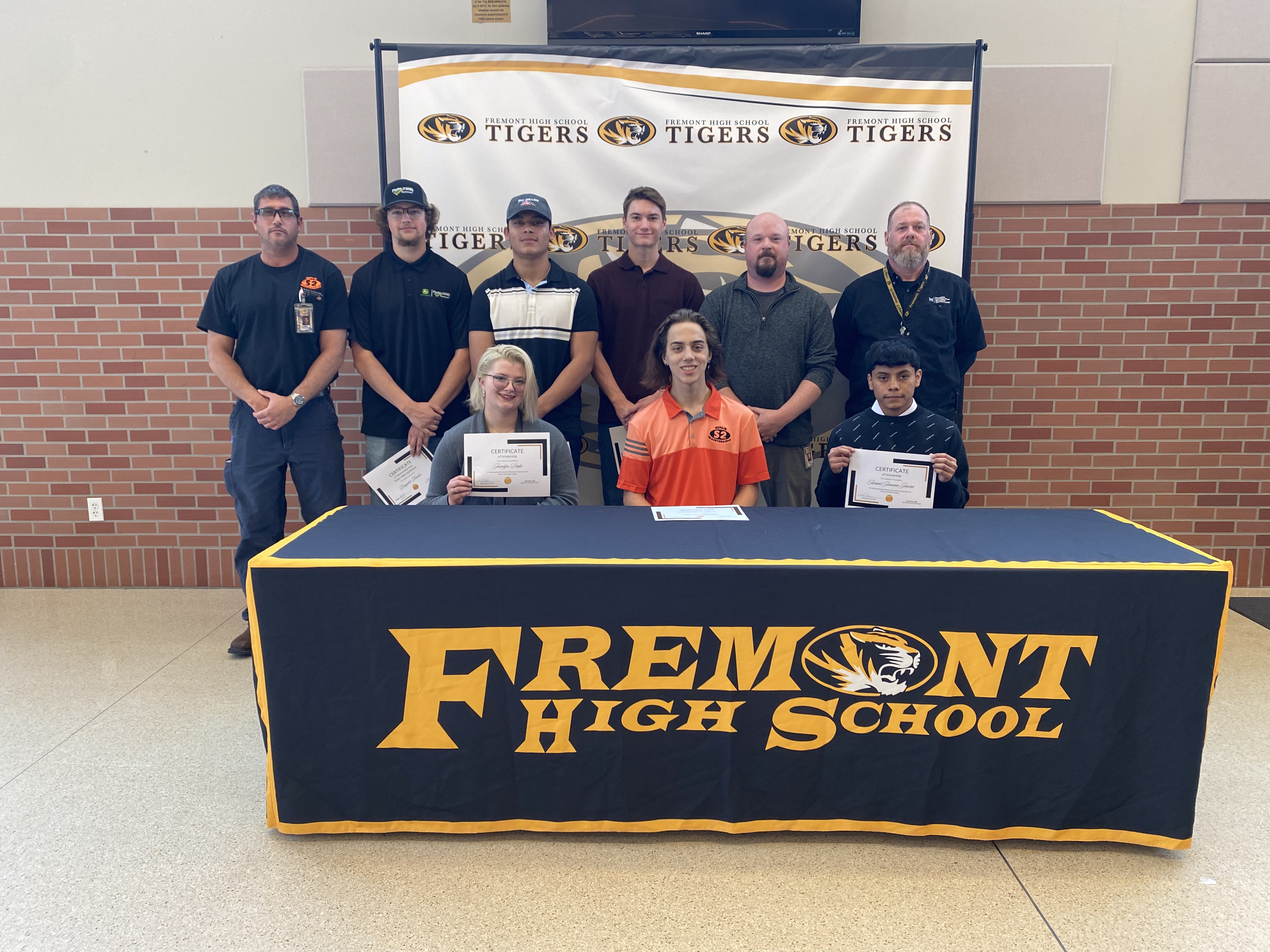 FHS students sign with industry partners Fremont