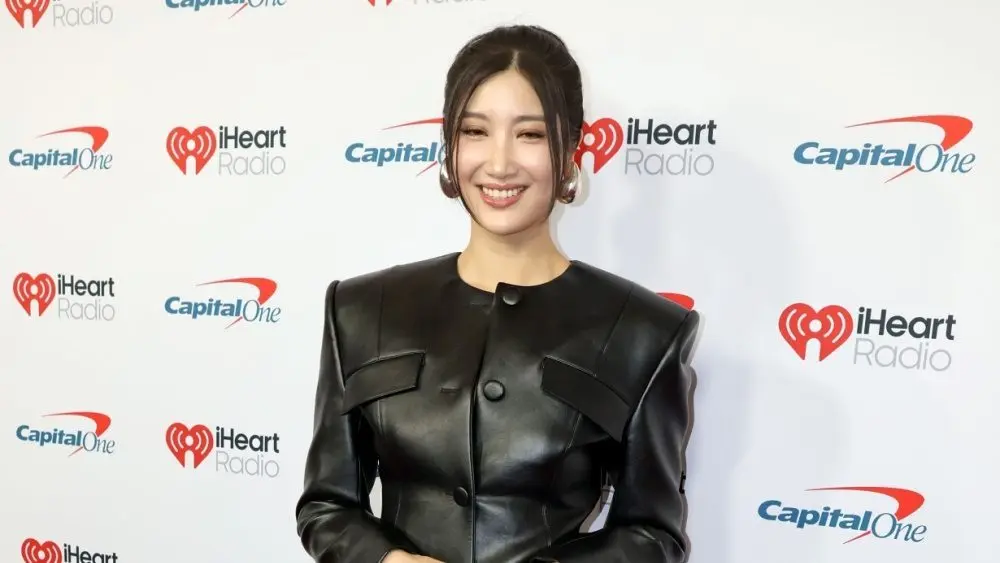 Ejae at the 2025 iHeartRadio Music Festival held at T-Mobile Arena in Las Vegas^ USA on September 19^ 2025.