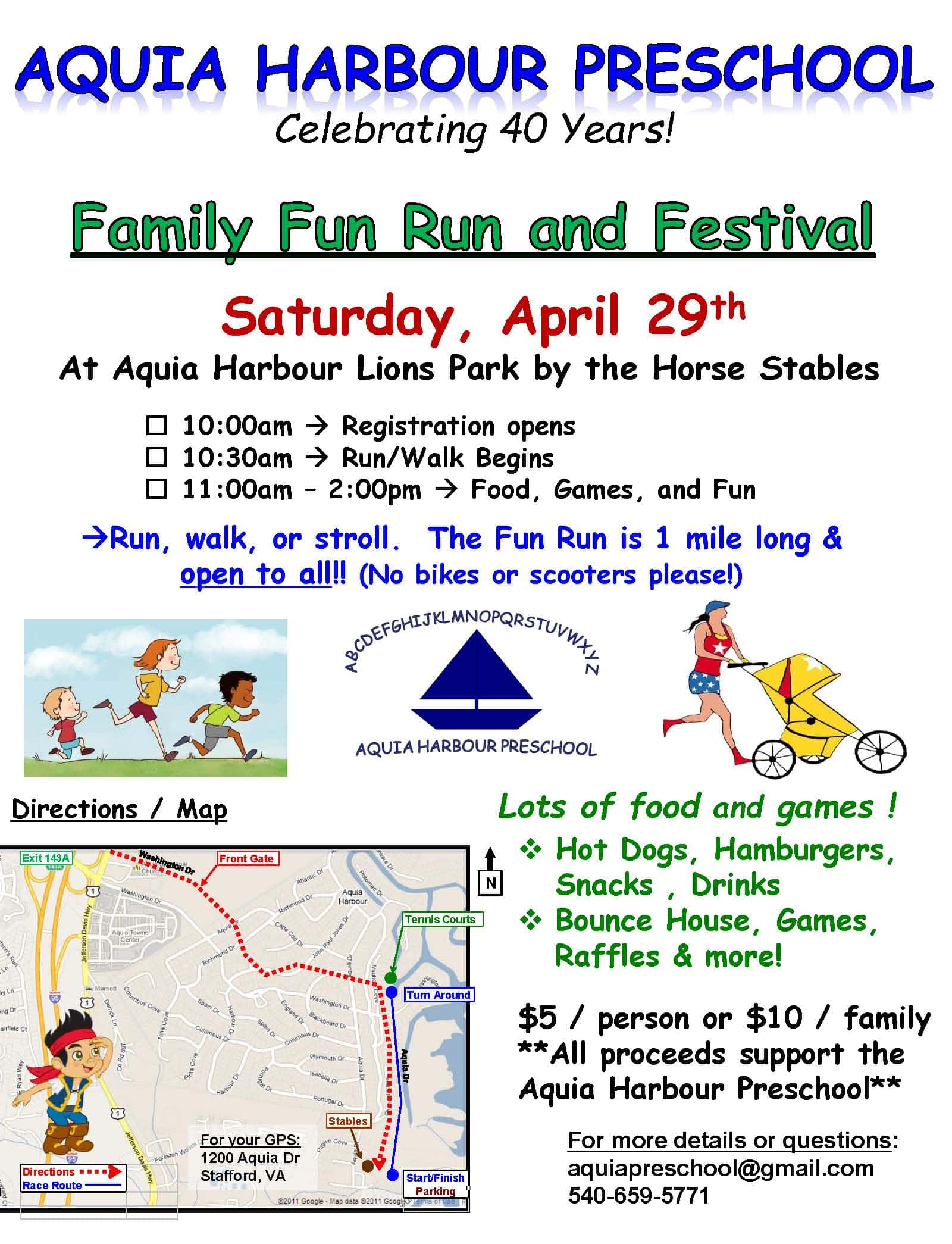 Aquia Harbour Preschool Fun Run And Family Festival B101 5