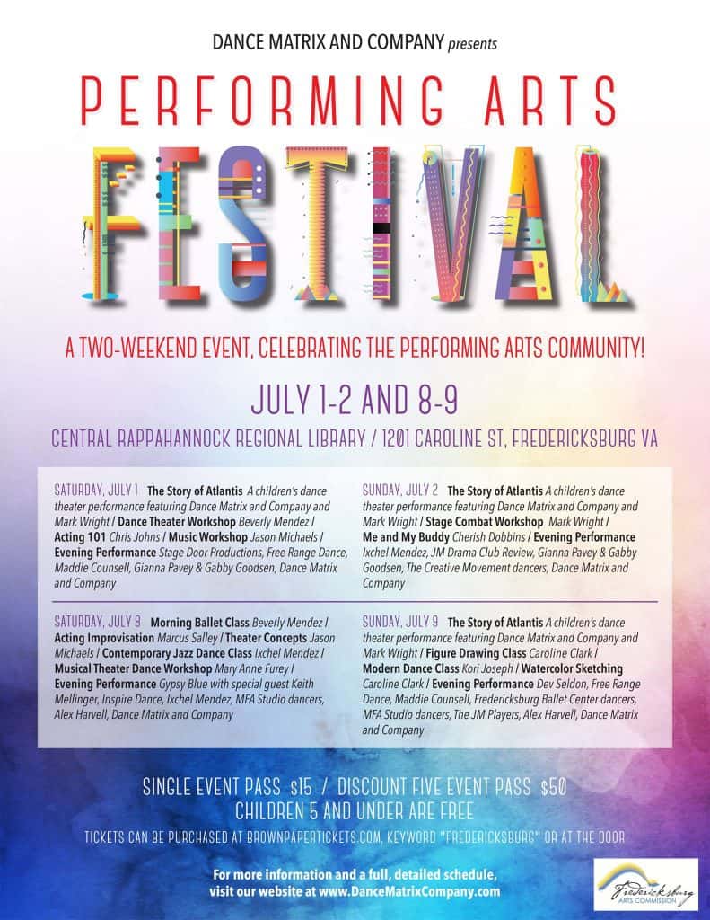 All events for Fredericksburg Performing Arts Festival B101.5 Today's