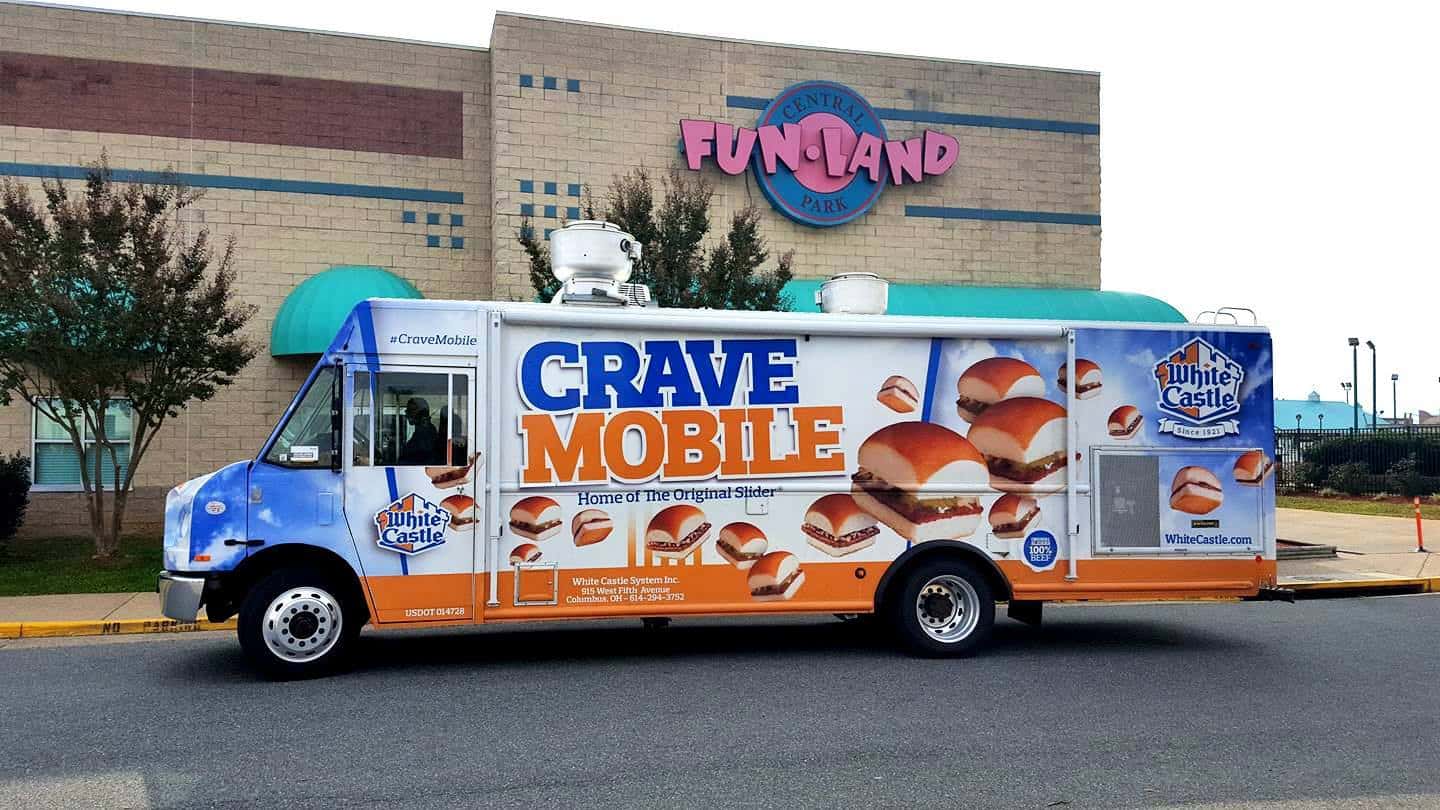 White Castle Crave Mobile at Fun-Land! | B101.5 Today's Best Music