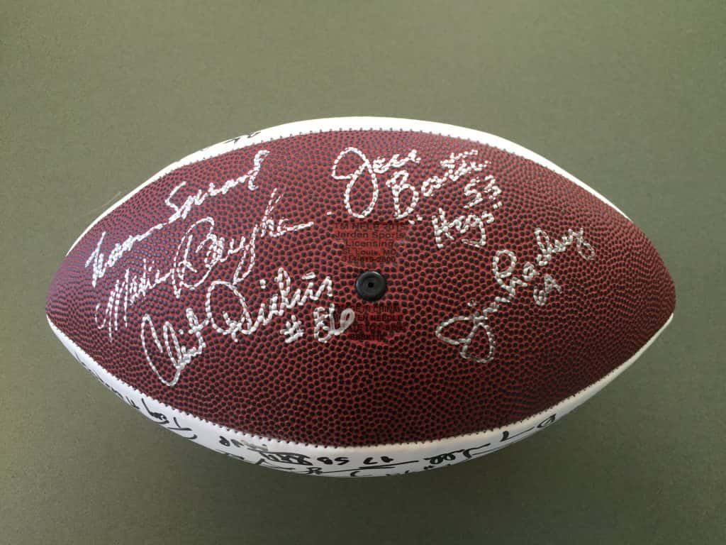 1950 Washington Redskins Offense Autographs –