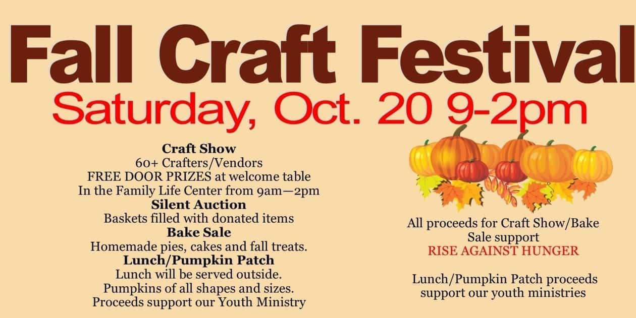 Fall Craft Festival B101.5 Today's Best Music