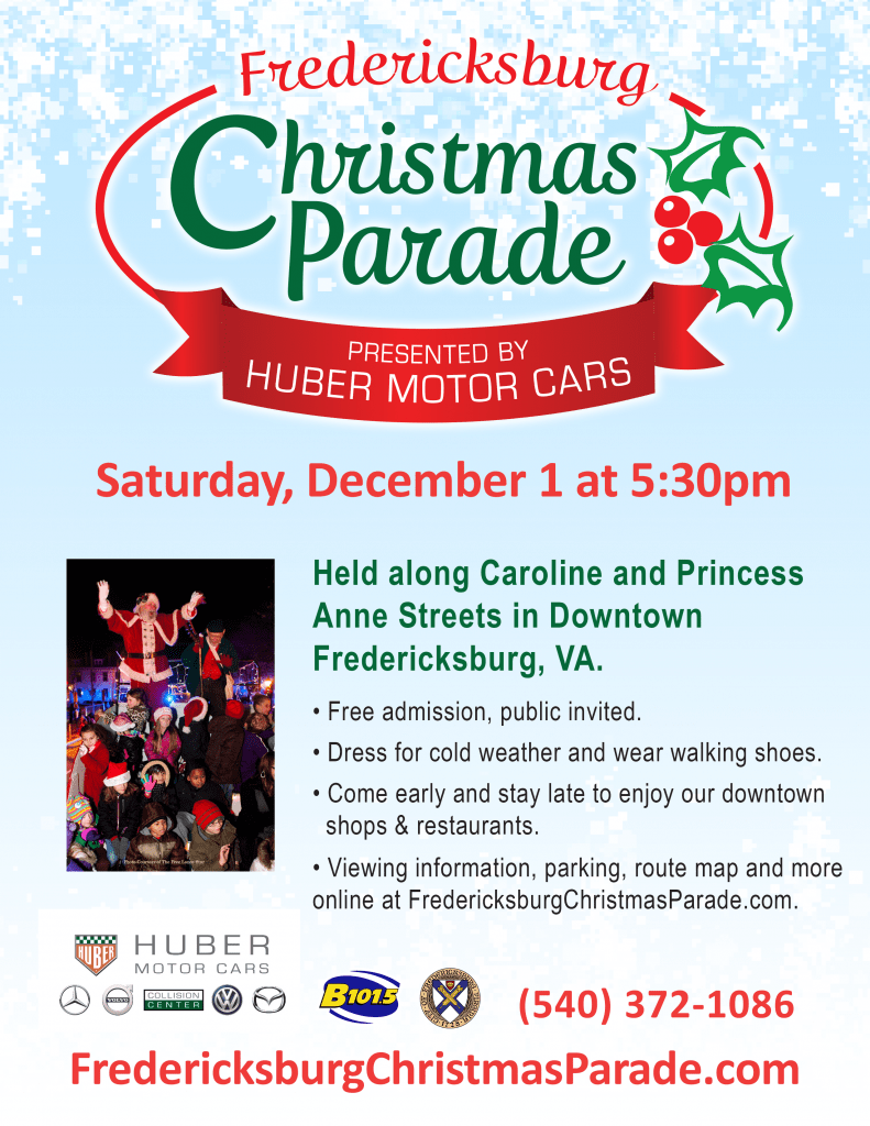 Fredericksburg Va Christmas Parade 2022 Fredericksburg Christmas Parade 2018 | B101.5 Today's Best Music