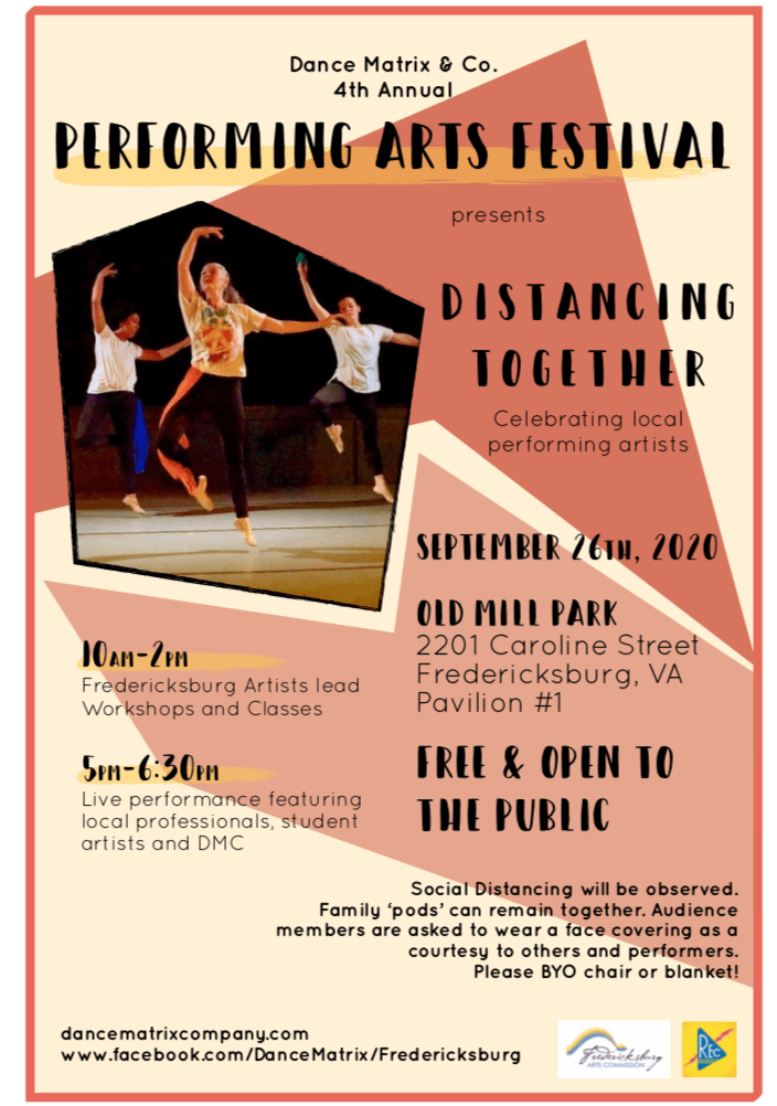 DISTANCING TOGETHER The 4th Annual Performing Arts Festival B101.5