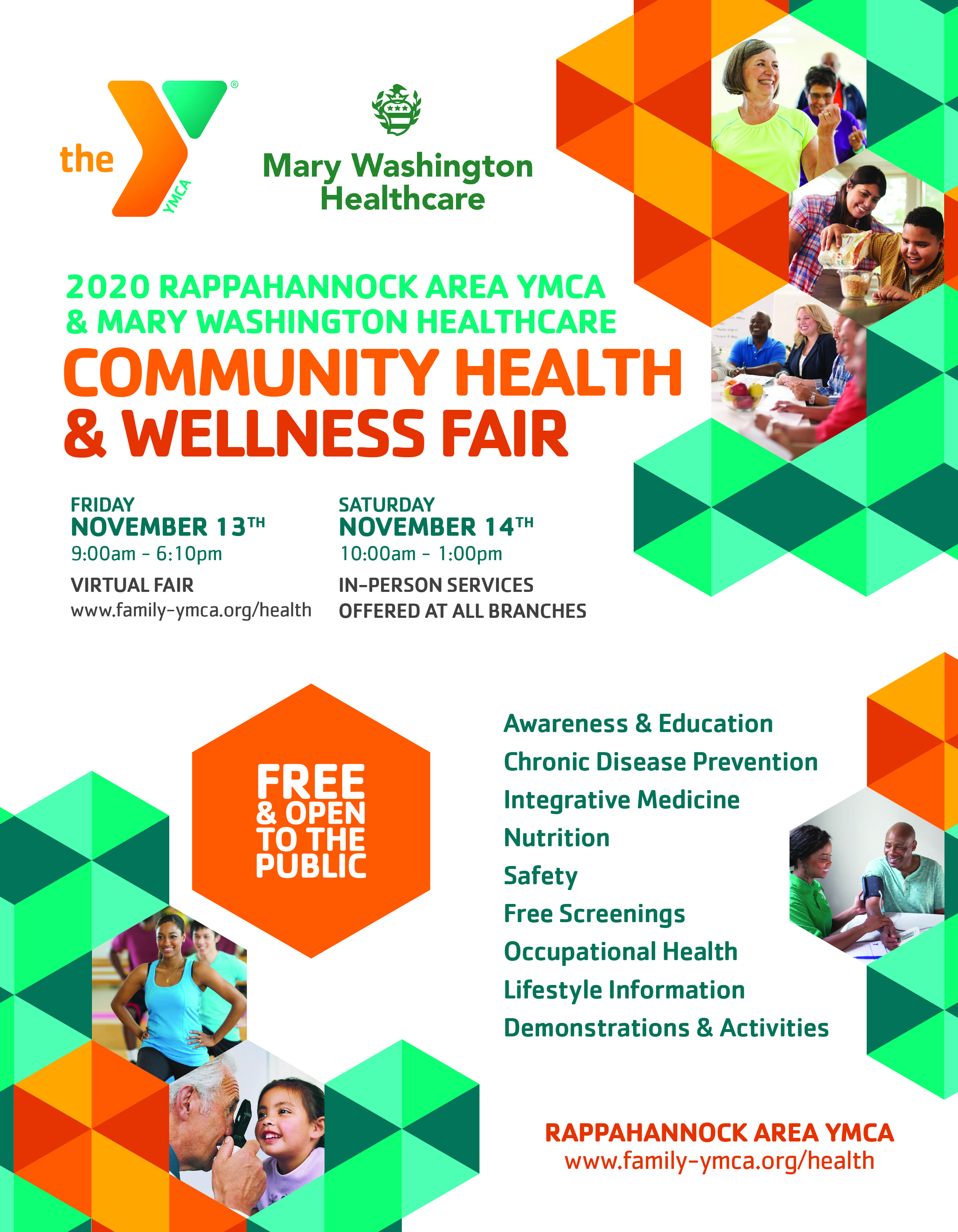 MWHC/YMCA Community Health and Wellness Fair B101.5 Today's Best Music