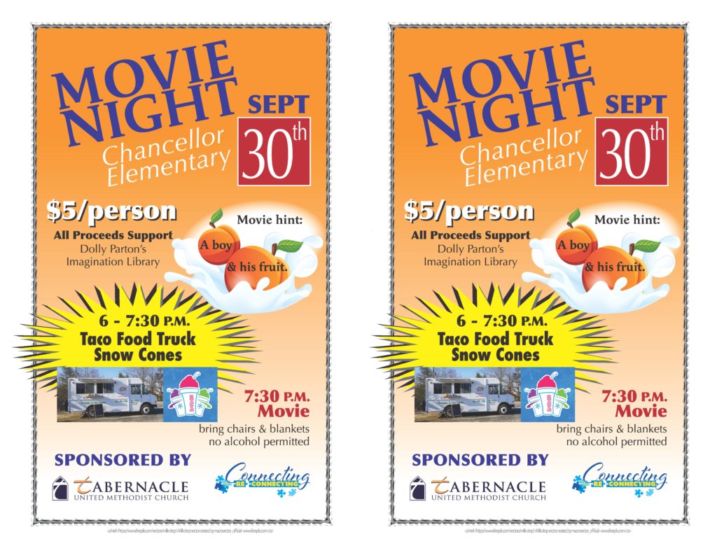 Dolly Parton’s Imagination LibrarySpotsylvania Outdoor Movie Night