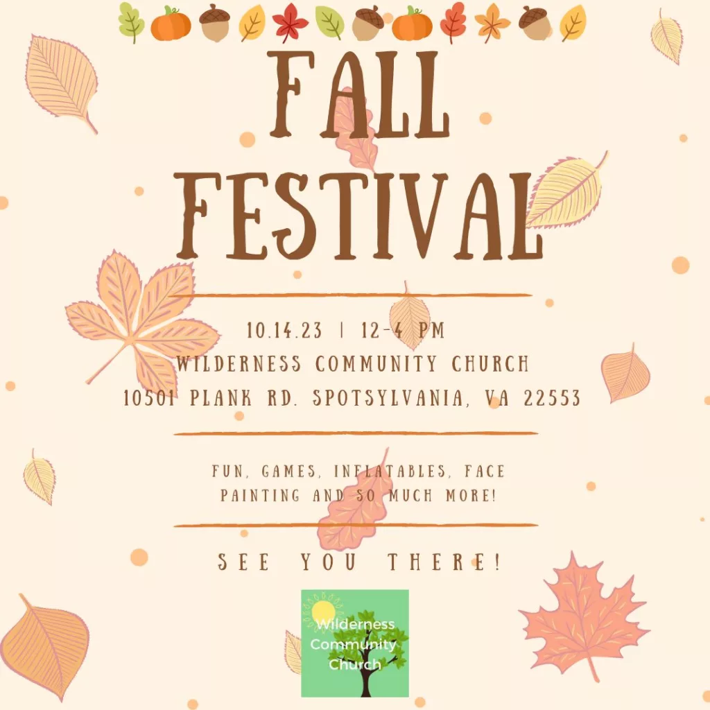 Fall Festival Wilderness Community Church B101.5 Today's Best Music