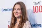 Drew Barrymore wearing dress by Oscar de la Renta attends 2023 TIME100 Gala at Jazz at Lincoln Center in New York on April 26^ 2023