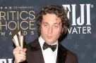 Jeremy Allen White at 2023 Critics Choice Press Room at the Fairmont Century Plaza on January 15^ 2023 in Century City^ CA