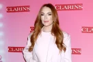 Lindsay Lohan at the Clarins New Product Launch Party on the Private Residence on March 15^ 2024 in Los Angeles^ CA