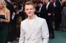 Patrick Gibson arriving for the "TOLKIEN" premiere at the Curzon Mayfair^ London. LONDON^ UK. April 29^ 2019