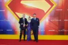 Nicholas Hoult^ Rachel Brosnahan^ David Corenswet at the Premiere of Superman at the TCL Chinese Theatre IMAX. LOS ANGELES - JULY 7^ 2025