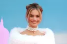 Margot Robbie attends the "Barbie" European Premiere at Cineworld Leicester Square in London^ England - July 12^ 2023
