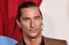 Matthew McConaughey arrives for the ‘Sing 2’ Premiere on December 12^ 2021 in Los Angeles^ CA