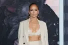 Jennifer Lopez at The Mother Premiere at the Village Theater on May 10^ 2023 in Westwood^ CA