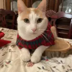 IMG_1142: Coconut in his favorite pair of jammies! ❤️