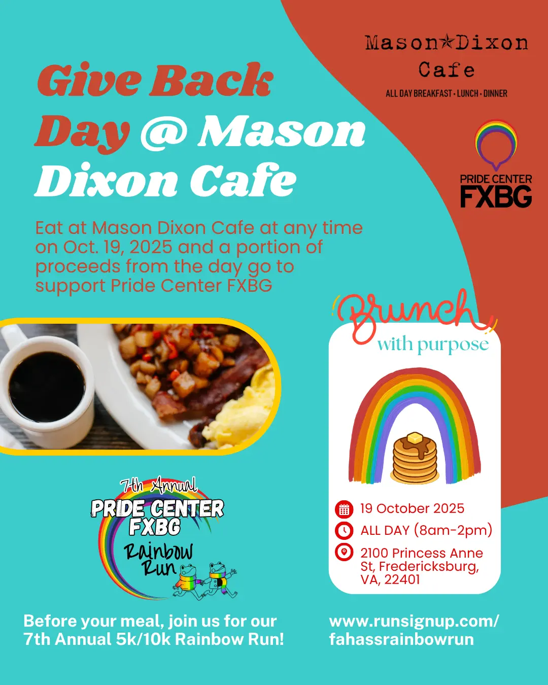 Give Back Day @ Mason Dixon Cafe