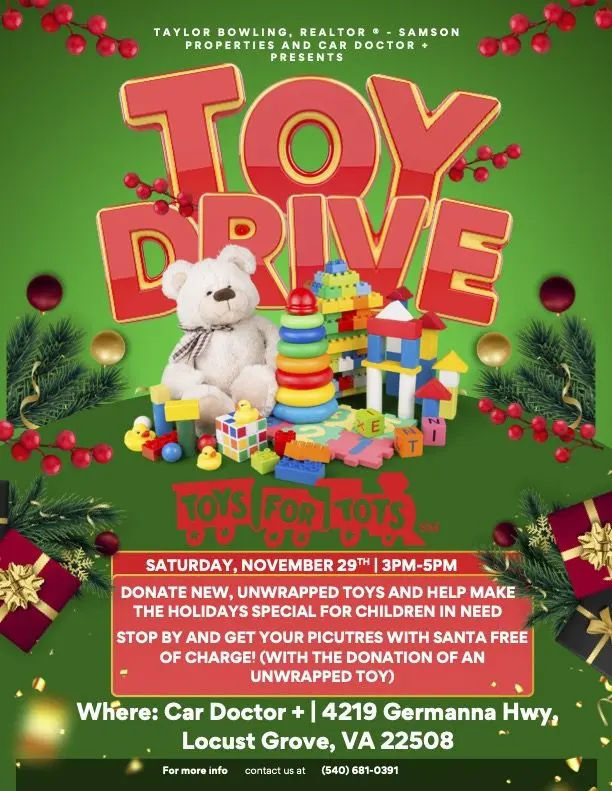 Live Toys for Tots Drive
