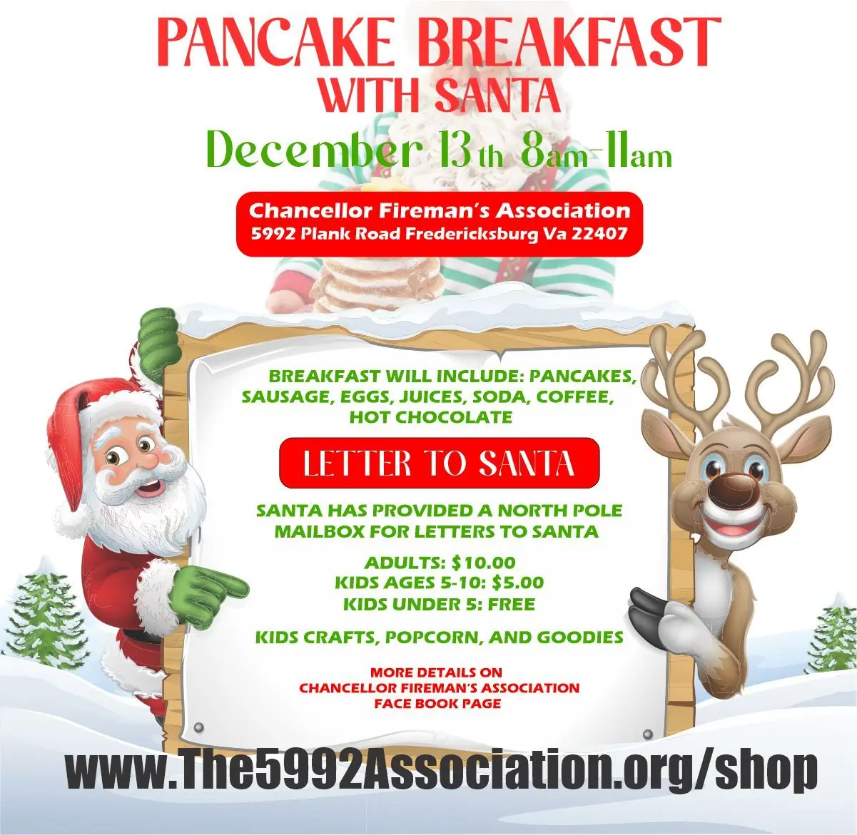 Breakfast with Santa!