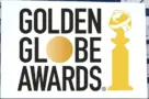 The Golden globe awards logo seen on billboard. Golden globe awards honored the best in film and American television^ as chosen by the Hollywood Foreign Press Association Jakarta - November 27^2023