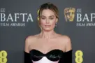 Margot Robbie attends the 2024 EE BAFTA Film Awards at The Royal Festival Hall in London^ England. London^ United Kingdom - February 18^ 2024