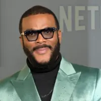 Tyler Perry at the premiere for The Six Triple Eight at the Egyptian Theatre. LOS ANGELES^ CA. December 03^ 2024