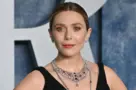 Elizabeth Olsen at the 2023 Vanity Fair Oscar Party at the Wallis Annenberg Center. BEVERLY HILLS^ CA. March 12^ 2023