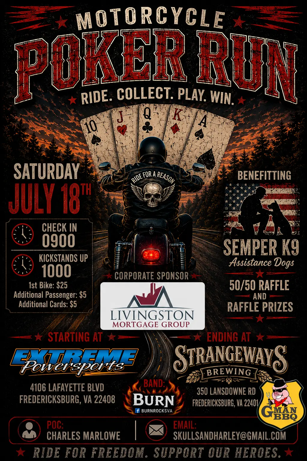 Motorcycle Poker Run