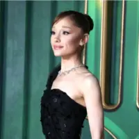 Ariana Grande attends the Wicked For Good European Premiere at Cineworld Leicester Square. London^ United Kingdom - November 10^ 2025