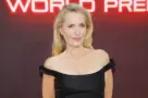 Gillian Anderson at the World Premiere of Tron Ares at the TCL Chinese Theatre IMAX LOS ANGELES - OCTOBER 6^ 2025