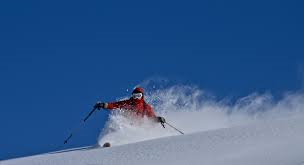 skiing