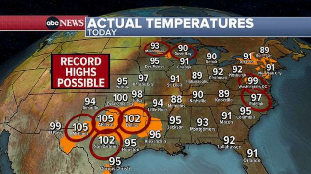 Dangerous heat wave hits eastern US: Latest forecast | KBNW-AM ...