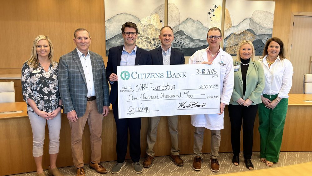 Citizens Bank makes $100,000 pledge to White River Health's Oncology ...