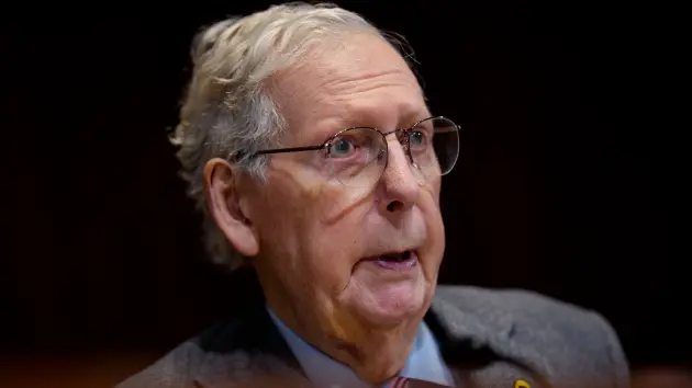 Sen. Mitch McConnell hospitalized after experiencing ‘flu-like symptoms’