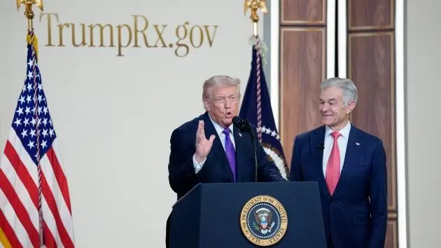Trump unveils TrumpRx website he says will help Americans buy lower-priced prescription drugs