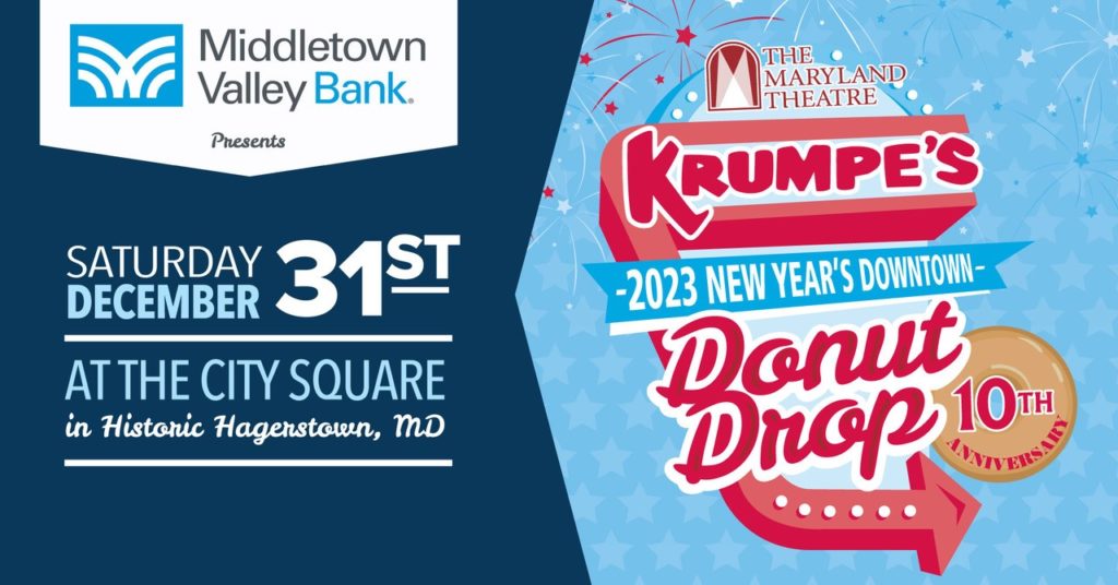 Middletown Valley Bank Krumpe’s Donut Drop 2023 WAFY Myersville, MD