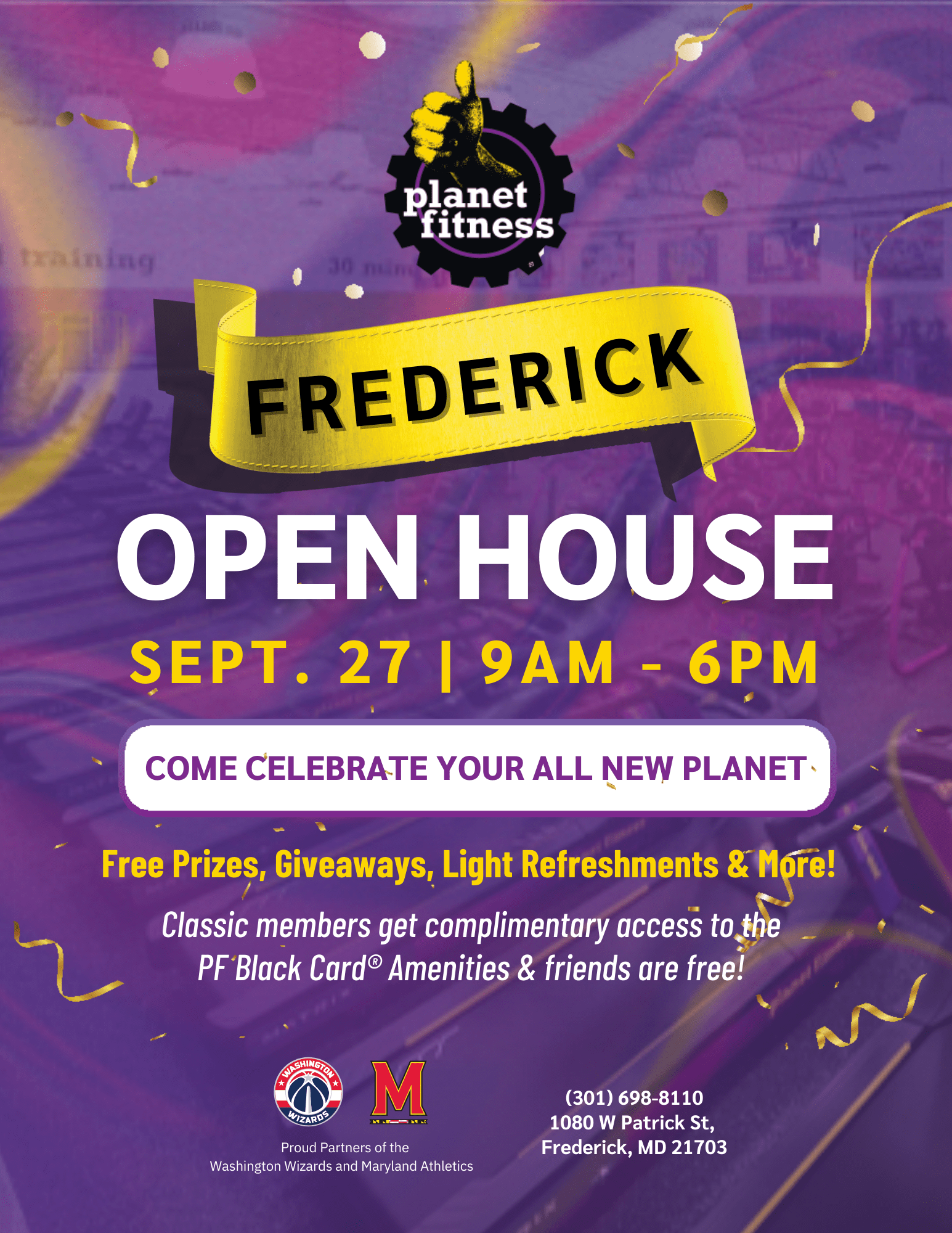 Planet Fitness Frederick Open House – WAFY – Myersville, MD (