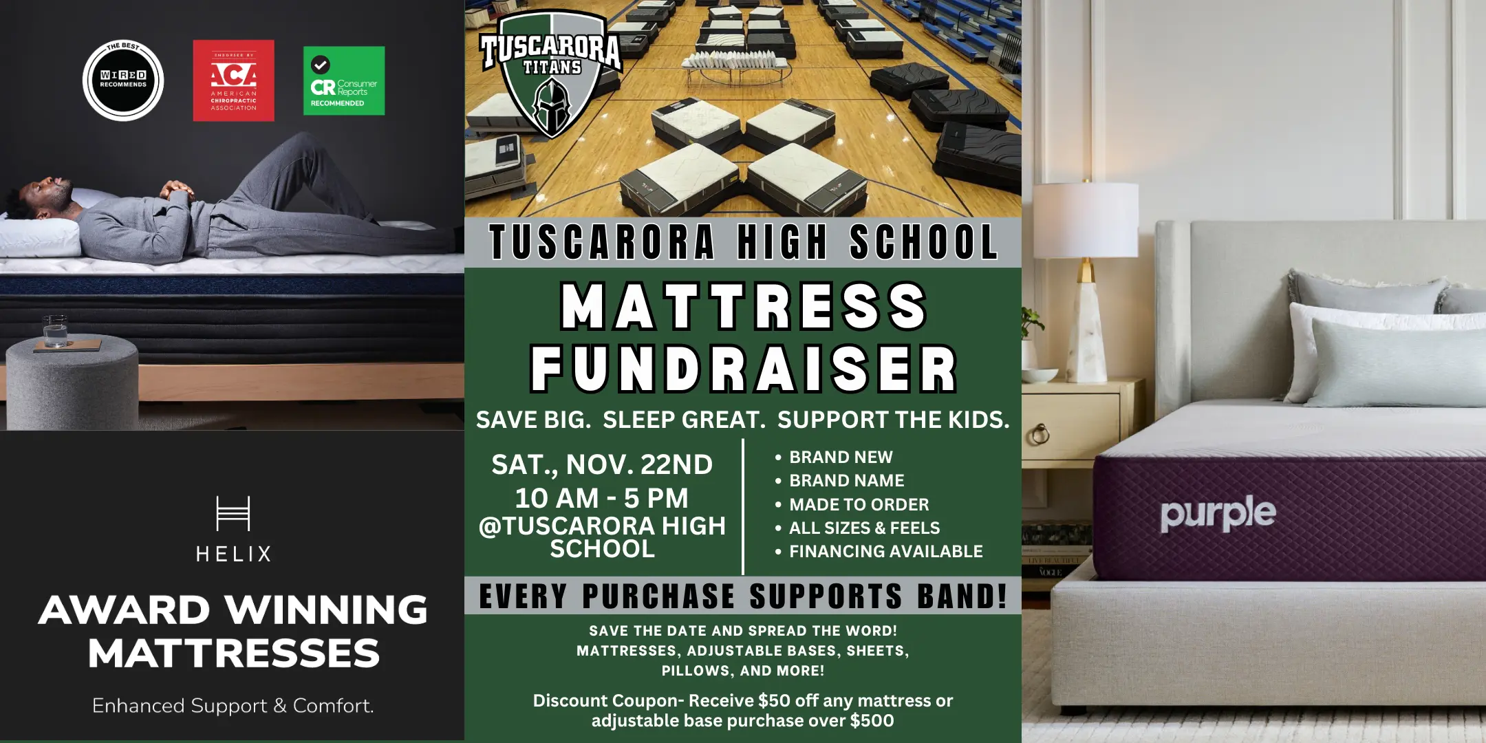 mattress-fundraiser
