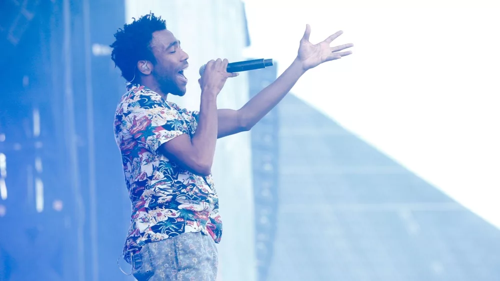 Donald Glover aka Childish Gambino performs at Music Festival Village Show at MGM Resorts Village on September 20^ 2014 in Las Vegas^ Nevada.