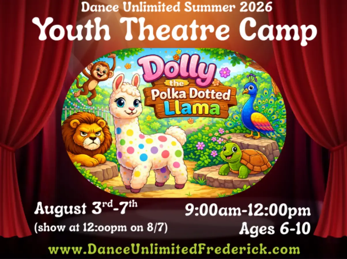 dolly-the-polka-dotted-llama-youth-theatre-camp-for-free-listing-png