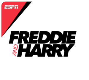 Header image for ESPN show " Freddy and Harry" 