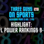 Highlight: NFL Power Rankings 9-19