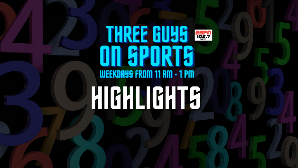 Three Guys on Sports: Highlights