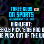Highlight: Weekly pick ’ems and Get the Puck Out of the Way