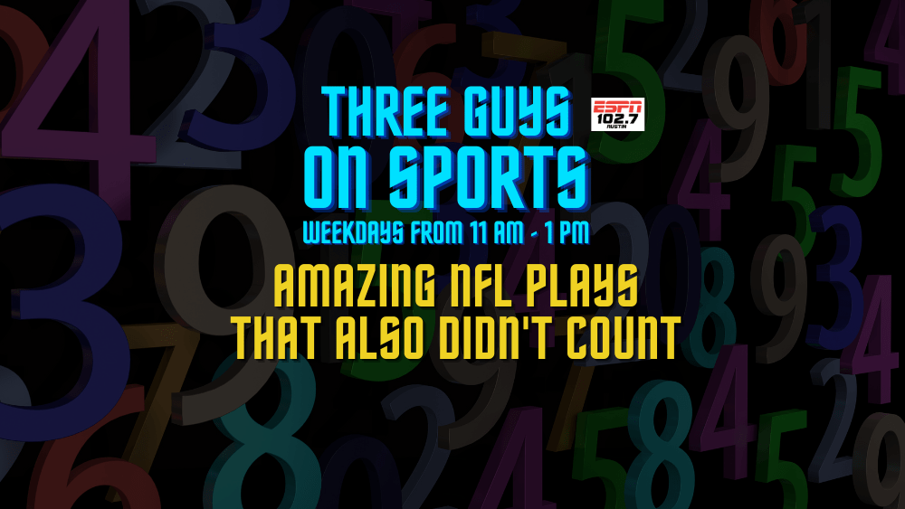 3 guys on sports: Amazing NFL Plays That Also Didn't Count