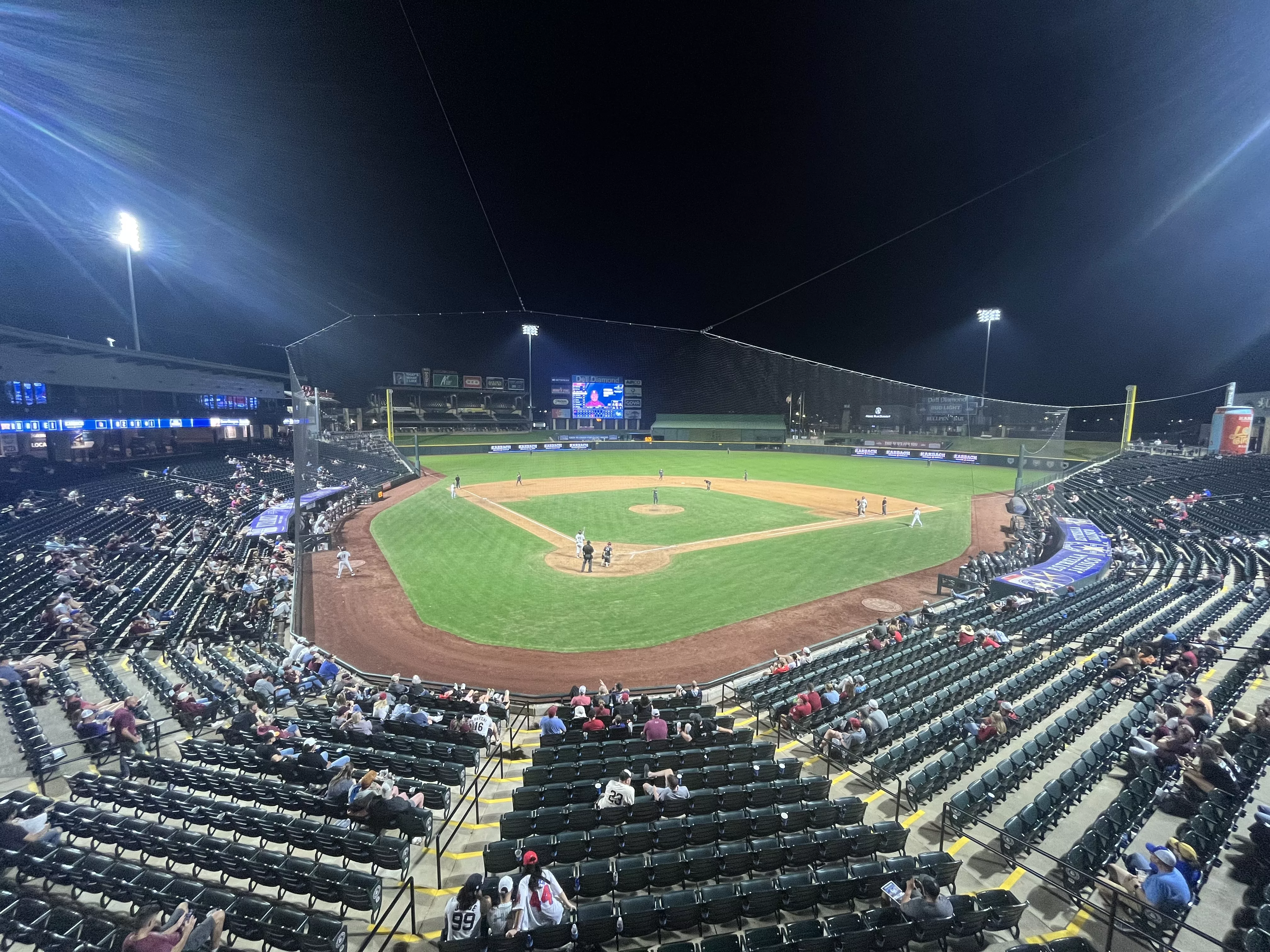 The Dell Diamond Shining Bright on Feb 25, 2024 Image by: Kyle Owen