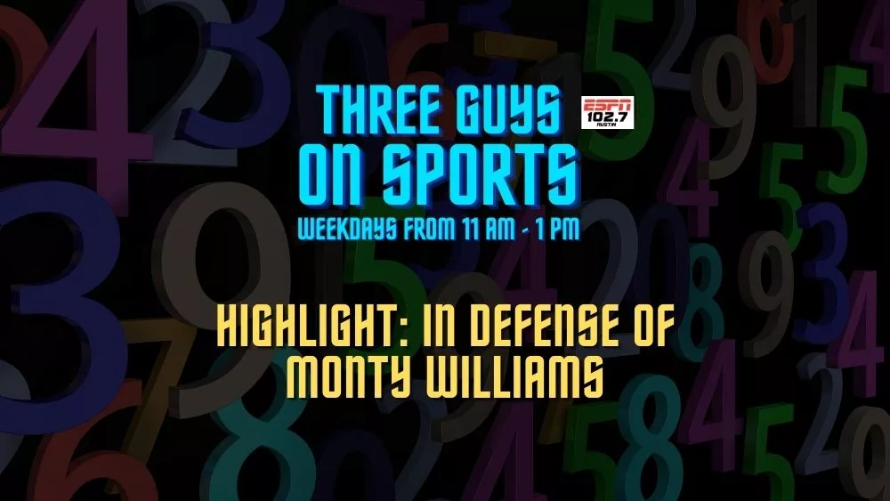 Three Guys on Sports - Highlight: In Defense of Monty Williams