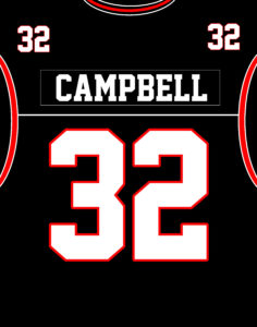 A photo of Tyler Campbell's Jersey #32