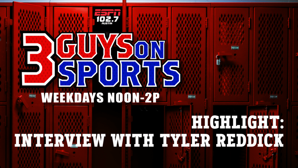 3 Guys on Sports Highlight: Interview with Tyler Reddick